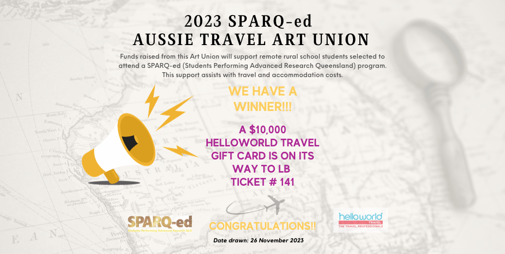 2023 SPARQ-ed Art Union Winner